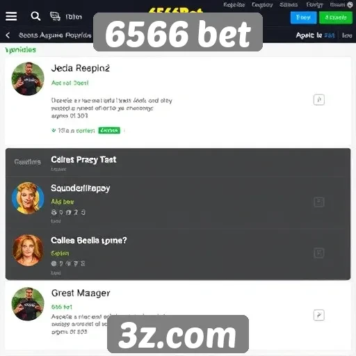 Opiniões de usuários sobre 6566 bet